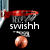 Pixelated basketball hoop with net and ball, featuring text overlays in white pixel font on black background.