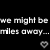 Black background with white pixelated text and heart symbols arranged in two , displaying a sentimental message