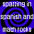 A static image with a blue and black spiral background overlaid by repeated white text phrases.