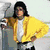 Six distinct pixelated images of a person in various poses and outfits arranged in two , with visible color variations across the frames