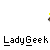 Animated sequence of a cartoon character with yellow hair and pink top, showing hand movements and a mouse cursor animation, with repeated text below.