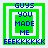 Four green and white pixelated frames with blue text reading "GUYS YOU MADE ME EEEKKKKKK" showing sequential changes in the central square's border thickness.