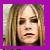 identical small images showing a person with light brown hair and dark eye makeup, each overlaid with the word 'FAN' in purple text on a solid purple background