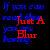 Pixelated static image with red text 'Luna' and 'Bliss' on a dark blue background, featuring abstract geometric shapes.