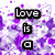 Pixelated text fragments on a purple and white background with black outlines, arranged in six distinct sections across the image.