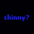 A static image with blue pixelated text on a black background and a partial photo of a person wearing a cap.