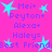 Pixelated text and cyan stars on a bright pink background with repeated names and 'Best Friends' text.