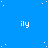 Blue background with scattered white dots and repeated 'ily' text in pixelated font, partially overlaid by a gray rectangle.