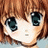 A pixelated anime-style character face with brown hair and large blue eyes on the left, next to a black background with white text reading "Anime IM" above smaller stylized text "cOMM" on the right.