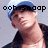 Pixelated image of a person wearing a blue cap and dark shirt with 'ooh snap' text overlaid in black block letters.