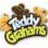 Pixelated static icon featuring a stylized yellow-green snack with brown accents and white text overlay on a light background.