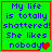 Green background with blue text reading "My life is totally shattered! She likes nobody!" and a red heart symbol.
