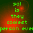 Green pixelated text on a red and dark green gradient background with two distinct animation states showing different light spots.