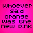 A static image with a bright pink background displays pixelated text and a small inset photo of a woman with blonde hair tied up, wearing glasses.