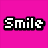 Pixelated text on a pink and red background with visible animation changes across frames.