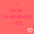 A static digital image with a solid coral background displaying repeated text and heart symbols in white and pink pixelated fonts.