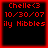 Four identical red-bordered display pixelated text on black backgrounds with slight variations in vertical alignment