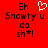 Red background with black pixelated text and a white heart symbol; two identical frames show the same content.