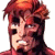 A pixelated buddy icon featuring a character with red hair on the left and green text reading "Original Icons .com" on a dark green background to the right.