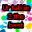 Pixelated text on a colorful background with red and black lettering, featuring phrases like 'Ur talkin 2 the best world right now!' and 'tennis player in the sorry NO AUTO-GRAPH!'