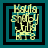 Four identical pixelated icons display 'Koula Shafey' text over a teal and black layered square frame with a central figure.