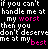 Static pixel art displays a quote with white and pink text on black background, using blocky font style.