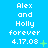 Pixelated text on a bright blue background with animated green and yellow sparkles appearing in different positions across frames.