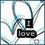 Four distinct buddy icons arranged in a , each with unique text and background elements