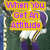 A pixelated image of a football player in purple and white uniform with yellow stripes, shown from multiple angles across two