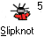 Animated contact sheet of a Slipknot-themed buddy icon showing repeated frames with red-shirted figure and "HELP ME" text in orange banner across bottom rows.
