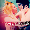 A pixelated image of a couple embracing, with a woman with blonde hair and a man with dark hair, both shirtless, in a close pose against a blurred background.