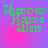 Green pixelated text 'Shadow Happy Alien' on a pink-purple gradient background with four identical