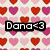 Pixelated heart pattern with text overlay on a light background.