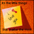 A pixelated icon shows a yellow notepad with two green pencil drawings and a red bow, set against an orange background with dark brown borders.