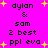 Pixelated text and yellow stars on a bright pink background, with animated star positions shifting across frames.