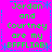 Bright pink background with green text reading "Jordan and Courtney are my BFFLIAB!" repeated in a pattern, bordered by blue pixelated lines and asterisks