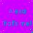A static image with a bright purple background, scattered light blue dots, and repeated text elements in light blue.