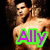 six pixelated images showing a person in various poses with overlaid text and symbols