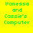 Four pixelated display identical green text on distinct solid backgrounds: yellow, coral, magenta, and peach