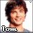 16 identical pixelated images showing a person with brown hair and gray shirt, each labeled 'Tom' in red text below the head
