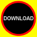 Yellow background with multiple circular and oval 'DOWNLOAD' icons in various border colors and patterns including solid, dotted, and gradient effects.