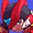 Pixelated character with red helmet and blue visor on left, yellow text 'Zero' on blue background right, '15 CAPCOM' in yellow below.