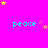Bright pink background with repeated cyan 'peace' text and scattered yellow and pink stars in a pattern
