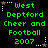 Green pixelated text on black background with white star and dotted line corner decorations.