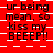 Red background with white checkered pattern and repeated black text reading 'ur being mean, so kiss my BEEEP!!' in pixelated font.