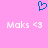 Blue pixelated heart symbol above two identical white text phrases on pink background.