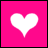six with pink backgrounds showing heart symbols and text variations, including "Jimmy Howard" and "<3", alongside a single photo