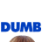 Animated sequence showing a character's head with brown hair and blue text elements changing across frames.