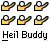 Buddies icons for AIM, MSN, MySpace and Yahoo