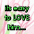 Green pixelated text on a pink and white swirled background with two distinct phrases displayed side-by-side.